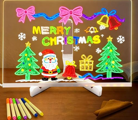 Pizarra con luz LED 20x30